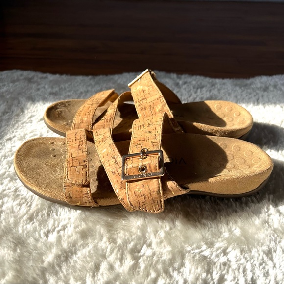 Vionic Orthaheel Technology Adjustable Slide Sandals Sz 9 - Picture 14 of 16